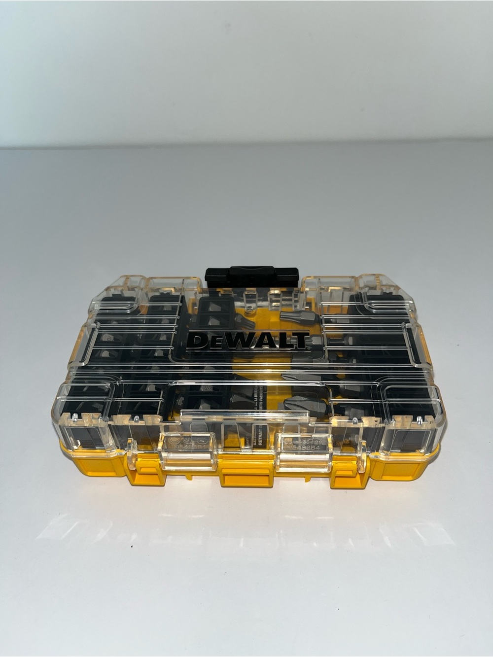 DEWALT Clear Top Yellow Tool Organizer